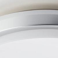 Brilliant Devora G91011A58 LED-buitenlamp (plafond) LED Lichtbron vervangbaar door elektricien 12 W Zilver - thumbnail