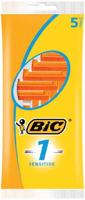 BIC BIC 1 Mesje Sensitive 5 stuks - thumbnail