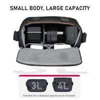 Ulanzi F02 Sling compacte schoudertas voor camera zwart - thumbnail