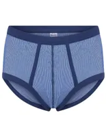 Heren slip met gulp - blauwe streep M2000 - thumbnail