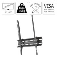 Hama TV-Muurbeugel Kantelbaar voor Beeldscherm 81-165 cm Zwart - thumbnail