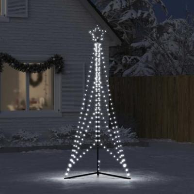 Kerstboomverlichting 483 koudwitte LED's 240 cm