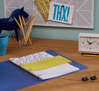 Spoorverbreders Exacompta 13425B Geel Karton Fiches (100 Stuks) - thumbnail