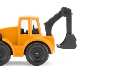 Siku MAN vrachtwagen met graaflaadmachine 1761