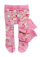 Heless maillot en sokjes met bloem voor een pop van 35 45 cm - thumbnail