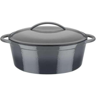 Kookpot met Deksel GSW Grijs Gietijzer