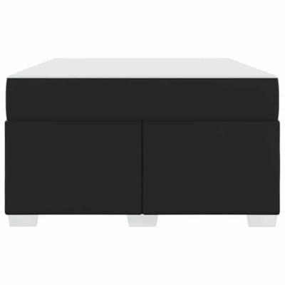 Bedframe Zwart 120 x 200 cm Kunstleer