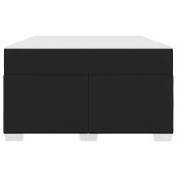 Bedframe Zwart 120 x 200 cm Kunstleer - thumbnail