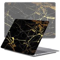 Lunso MacBook Air 13 inch (2018-2019) cover hoes - case - Marble Nova - thumbnail