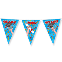 Paperdreams Vlaggenlijn - geslaagd/afstudeer feest- 10m - diverse kleuren - folie - Vlaggenlijnen - thumbnail