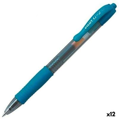 Gelpen Pilot G-2 Blauw Turkoois 0,4 mm (12 Stuks)