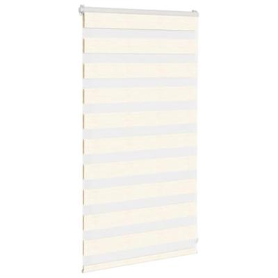 VidaXL Zebra rolgordijn 90x100 cm stofbreedte 85,9 cm marmerbeige VidaXL Zebra rolgordijn 90x100 cm stofbreedte 85,9 cm marmerbeige