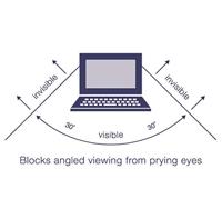 Targus Privacy Screen Filter Privacyfolie Monitor 60,5 cm (23,8) Beeldverhouding: 16:9 ASF238W9EU Universal - thumbnail