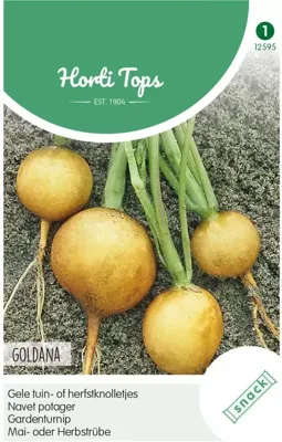 Zaden Rapen Goldana (Goudbal Kortlof) Hortitops - Hortitops