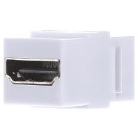 Rutenbeck 17010653 Adapter Bus Zuiver wit 1 stuk(s) - thumbnail