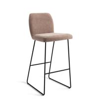 Jesper Home Ikata barkruk H75 Mocha Mist slide black - thumbnail