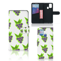 Samsung Galaxy M31 | Book Cover | Druiven - thumbnail