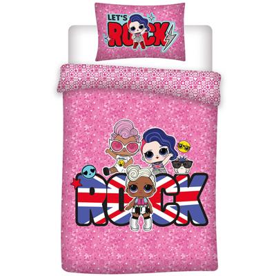 LOL Surprise! Dekbedovertrek Rock 140 x 200 cm - Katoen LOL Surprise! Dekbedovertrek Rock 140 x 200 cm - Katoen