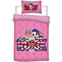LOL Surprise! Dekbedovertrek Rock 140 x 200 cm - Katoen - thumbnail