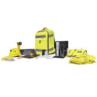 Dicota Hi-Vis 32-38 Liter Laptoprugzak Geschikt voor max. (laptop): 43,9 cm (17,3) Geel - thumbnail