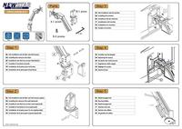 Newstar FPMA-D600BLACK tafelhouder voor LCD/LED/TFT 60 cm (24 inch), zwart - thumbnail