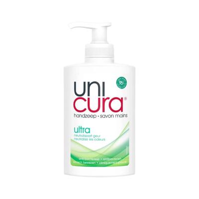 Handzeep unicura vloeibaar ultra met pomp 250ml