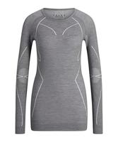 Falke Wool-Tech Longsleeve Thermoshirt Dames Grey-Heather XL - thumbnail