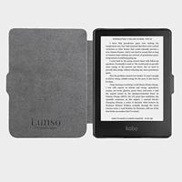 Lunso - Kobo Clara 2E hoes (6 inch) - Vegan Saffiano Leren sleep cover - Van Gogh Amandelbloesem - thumbnail