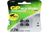 GP Batteries a76 batterij (4 stuks) - thumbnail