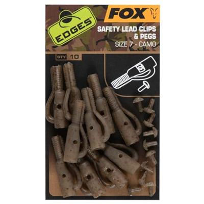Fox Edges Camo Size 7 Lead Clip & Pegs