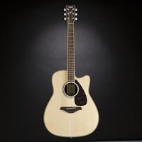Yamaha FGX830C NT Natural elektrisch-akoestische westerngitaar - thumbnail