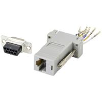 TRU COMPONENTS D-sub adapter D-sub bus 9-polig - RJ45-bus 1 stuk(s) - thumbnail