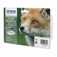 EPSON Multipack T1285 - Fox - zwart, cyaan, magenta, geel - thumbnail
