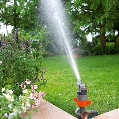 Gardena Turbine Sprinkler for Quiet Lawn Maintenance, 5-12m Range, 75-450m² Coverage - Adjustable