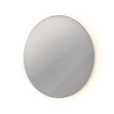 Spiegel INK SP17 Rond Colour Changing LED Rondom 80 x 4 x 80 cm Dimbaar In Aluminium Kader Mat Wit