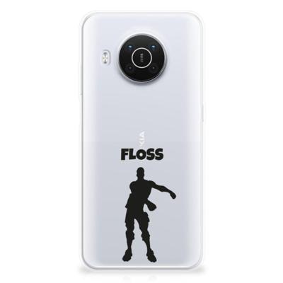 Nokia X10 | X20 Telefoonhoesje met Naam Floss Nokia X10 | X20 Telefoonhoesje met Naam Floss