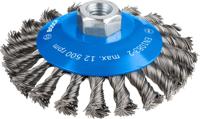 Bosch Accessories Kegelborstel, gevlochten draad, 115 mm, 0,5 mm, 12.500 omw/min, 14 2608622058 2608622058 1 stuk(s) - thumbnail