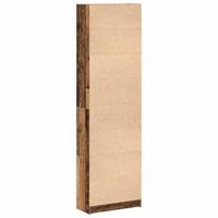 Kledingkast met plank Oud hout 55 x 25 x 189 cm Bewerkt hout - thumbnail