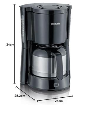 Severin KA4835 Koffiefilter apparaat Zwart - thumbnail