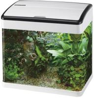 Superfish Panorama 35 Wit Aquarium 35L - Gebogen Glas met Energiezuinige LED Verlichting - thumbnail