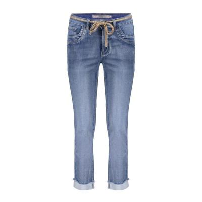 Geisha Jeans Turn-up Helen Loose Fit 827 Mid Blue Denim Geisha Jeans Turn-up Helen Loose Fit 827 Mid Blue Denim
