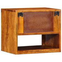 Nachtkastje 2 pcs Bruin 40 x 35 x 35 cm Massief acaciahout - thumbnail