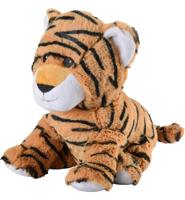 Warmies warmteknuffel tijger 26 cm bruin/zwart - thumbnail