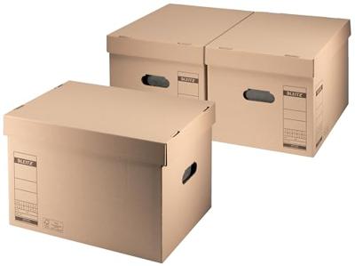 Archiefdoos deksel leitz premium 335x280x440mm br | 10 stuks