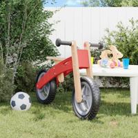 VidaXL Loopfiets voor kinderen rood - thumbnail