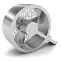 Tafelventilator Stadler Form Zilverkleurig 35 W - thumbnail