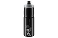 ELITE bidon "jet plus" bottle jet plus 750ml black/grey - thumbnail