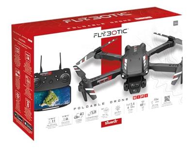 Opvouwbare drone - FLYBOTIC - Wi-Fi - Met camera - Zwevend - Inclusief 2 batterijen - Geschikt voor 14 jaar en ouder