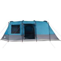 Tunneltent 4-persoons waterdicht blauw - thumbnail