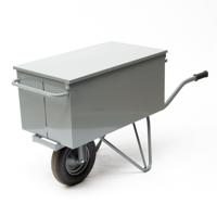 Matador gereedschapskruiwagen - M-106-L4 - afsluitbaar - grijs - thumbnail